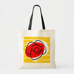 Tote Bag Rose espagnol fourre-tout