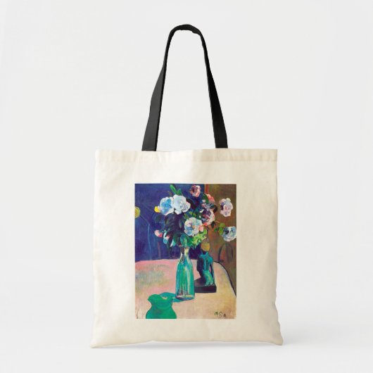 Tote Bag Rose et Statuette, Gauguin (Devant)
