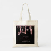Tote Bag Rose Gold Drift Chef Cuisine Outils Parties scinti (Dos)