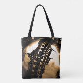 Tote Bag Rose Gold Steampunk  (Dos)