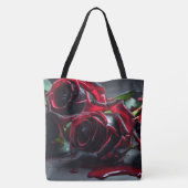 Tote Bag Rose gothique (Dos)