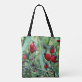 Tote Bag Rose hanche Automne Phtographie Fourre-tout (Dos)