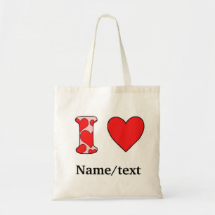 Tote Bag Rose j'aime