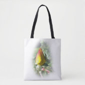 Tote Bag rose jaune (Devant)