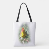 Tote Bag rose jaune (Dos)
