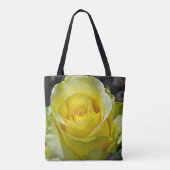 Tote Bag Rose jaune (Dos)