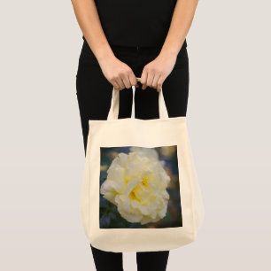 Tote Bag Rose jaune pâle