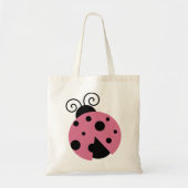 Tote Bag Rose Ladybug (Devant)