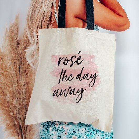 Tote Bag Rosé le jour de l'éloignement