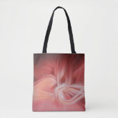 Tote Bag Rose Lotus Elégant Art Moderne Zen Abstrait (Devant)