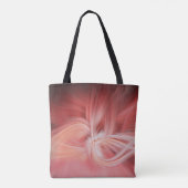 Tote Bag Rose Lotus Elégant Art Moderne Zen Abstrait (Dos)