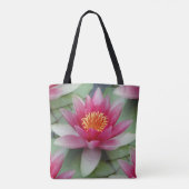 Tote Bag Rose Lotus Water Lily (Dos)