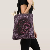 Tote Bag Rose Mandala (De près)