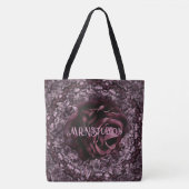 Tote Bag Rose Mandala (Devant)
