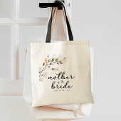 Tote Bag Rose Pâle Floral Mère de la Mariée