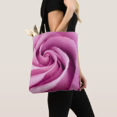 Tote Bag Rose Plier À La Perfection (De près)