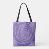 Tote Bag Rose pourpre (Dos)