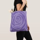 Tote Bag Rose pourpre (De près)