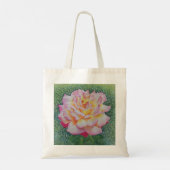 Tote Bag Rose rose au printemps (Dos)