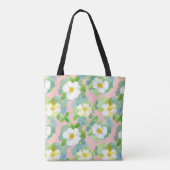 Tote Bag Rose Rose Cherokee blanc (Dos)