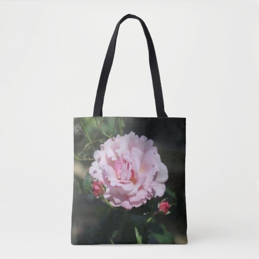 Tote Bag Rose rose classique belle nature Art Photo (Devant)