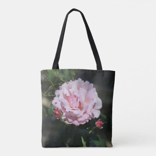 Tote Bag Rose rose classique belle nature Art Photo (Dos)