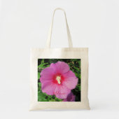 Tote Bag Rose rose de Sharon Waterdrops Petals Nom (Devant)
