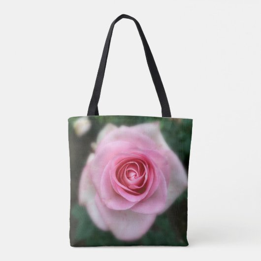Tote Bag Rose rose Fourre-tout (Dos)