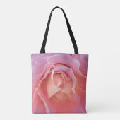 Tote Bag Rose Rose Pâle Luxuriante (Dos)