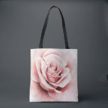 Tote Bag Rose rose rose<br><div class="desc">Rose I par Grace Popp. Dispose d'un rose tout proche dans une belle palette muette.</div>