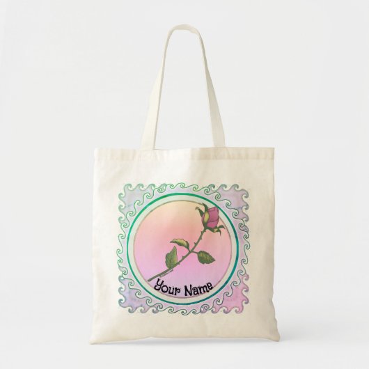 Tote Bag Rose rose rose (Devant)