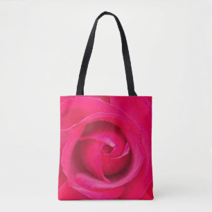 Tote Bag Rose rose rouge romantique