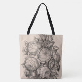 Tote Bag Rose & Rosebuds 02 (Devant)