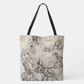 Tote Bag Rose & Rosebuds 03 (Dos)