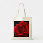Tote Bag Rose rouge bti (Dos)