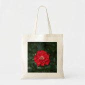 Tote Bag Rose rouge P6568 (Devant)