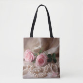 Tote Bag Rose Silken (Devant)