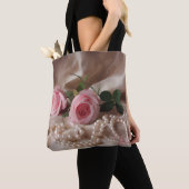 Tote Bag Rose Silken (De près)