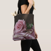 Tote Bag Rose Silken (De près)