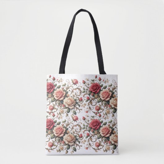 Tote Bag Rose Symphony (Devant)