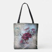 Tote Bag Rose victorien Ephemera (Dos)