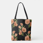 Tote Bag Rose vintage Botanique (Dos)