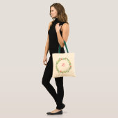 Tote Bag Rose Wreath (Devant (modèle))