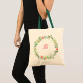 Tote Bag Rose Wreath (Devant (produit))