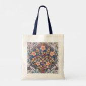 Tote Bag Rose Wreath (avant et arrière), William Morris (Dos)