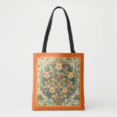 Tote Bag Rose Wreath par William Morris (Devant)