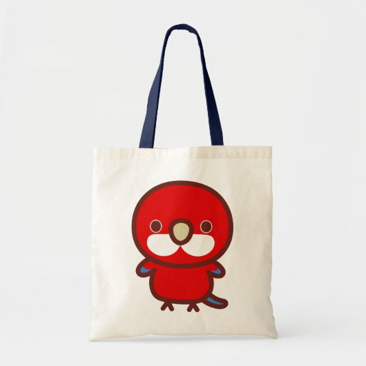 Tote Bag Rosella orientale rouge (Devant)