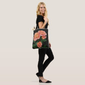 Tote Bag Roses (Sur le modèle)
