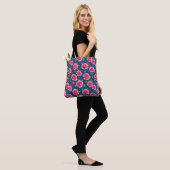 Tote Bag Roses 3d roses (Sur le modèle)