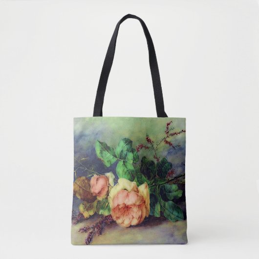 Tote Bag Roses anciennes (Devant)